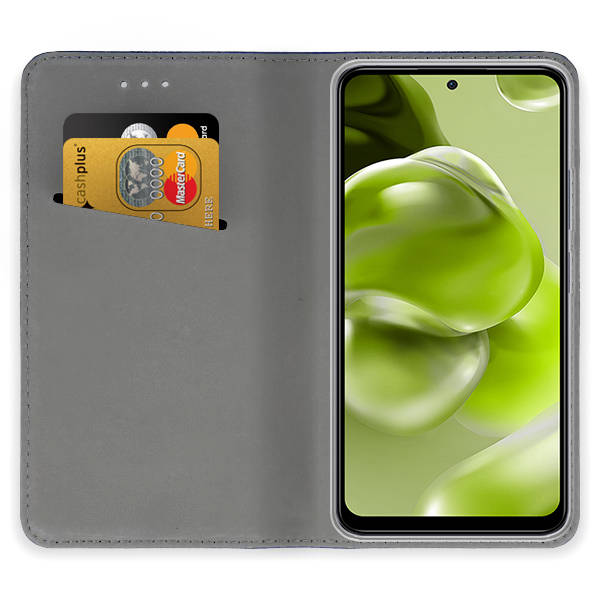 Knižkové puzdro pre Xiaomi Redmi Note 12 5G / Poco X5 5G - SMART MAGNET červené
