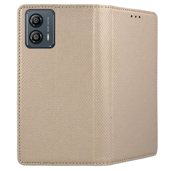 Knižkové puzdro pre Motorola Moto G53 5G - SMART MAGNET zlaté