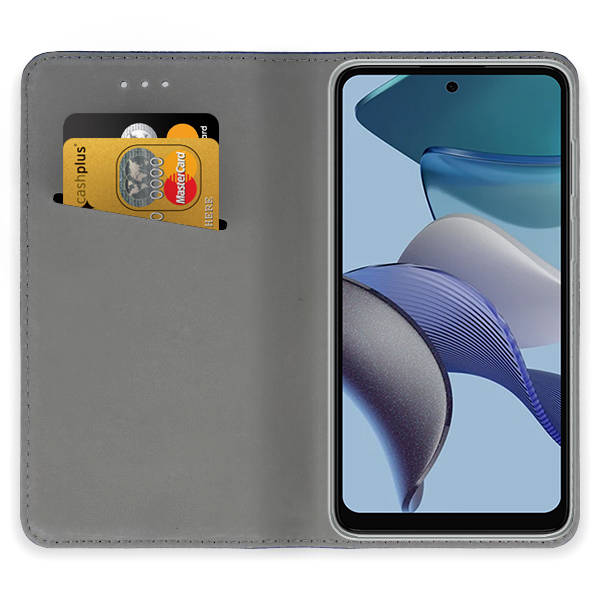 Knižkové puzdro pre Motorola Moto G53 5G - SMART MAGNET zlaté