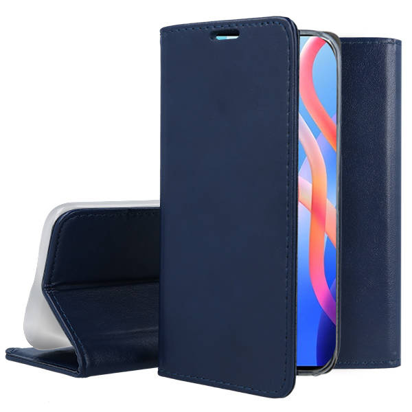 SKLO + PUZDRO 2v1 pre Xiaomi Redmi Note 12S - Knižkové SMART MAGNETIC modré