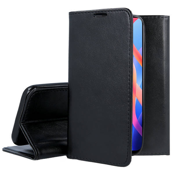 SKLO + PUZDRO 2v1 pre Xiaomi Redmi Note 12S - Knižkové SMART MAGNETIC čierne
