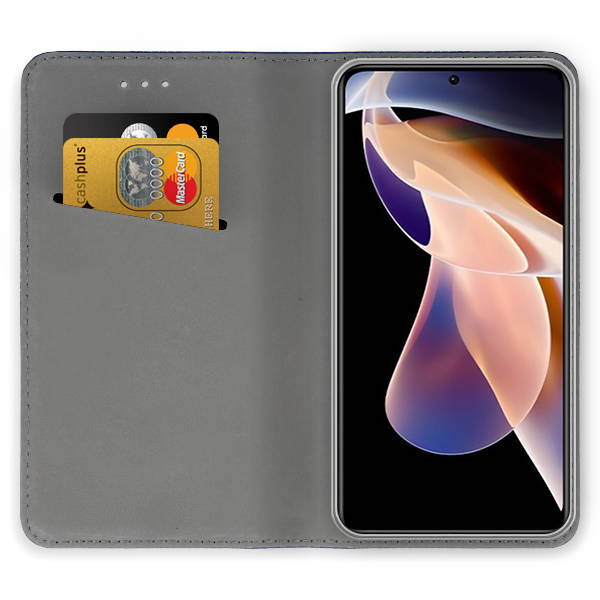 Knižkové puzdro pre Xiaomi Redmi Note 12S - SMART MAGNETIC zelené