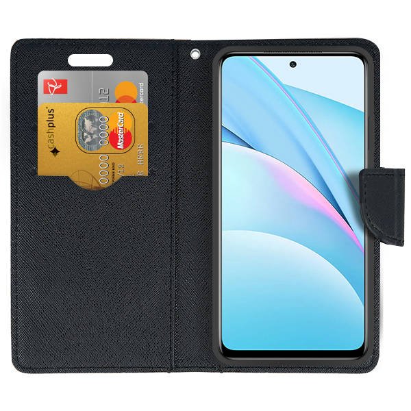 SKLO + PUZDRO 2v1 pre Xiaomi Redmi Note 12 Pro 5G - Knižkové FANCY zlato čierne