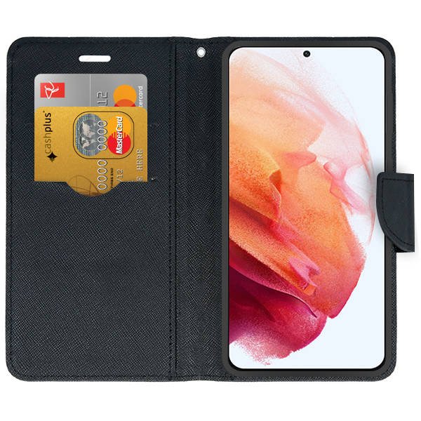 Knižkové puzdro na Xiaomi Redmi Note 12S - SMART FANCY čierne
