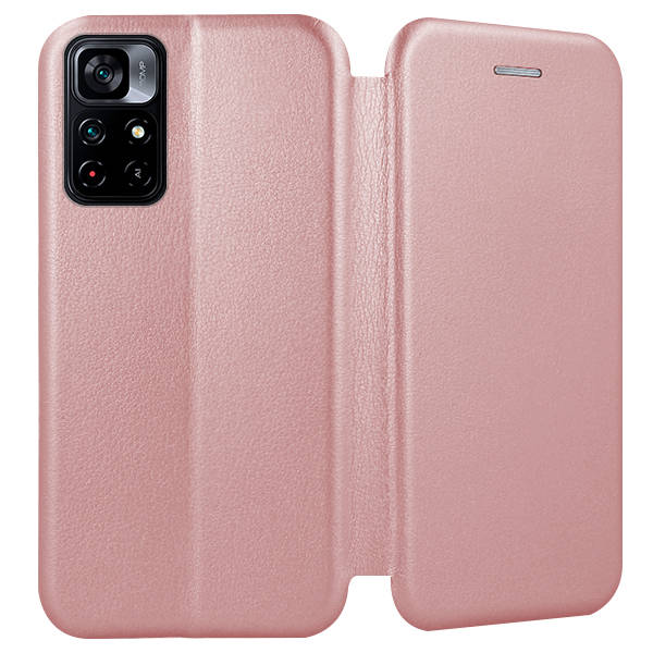 Knižkové puzdro na Xiaomi Poco M4 Pro 5G - SMART DIVA ružové