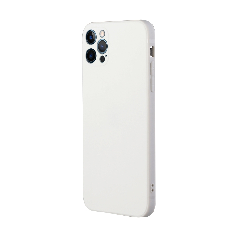 SKLO + PUZDRO 2v1 pre iPhone 15 Pro Max - Silikónové biele