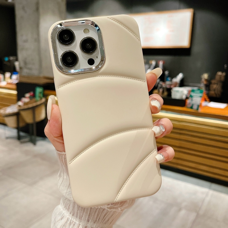 Zadný ochranný kryt pre iPhone 15 Pro Max - JACKET biely