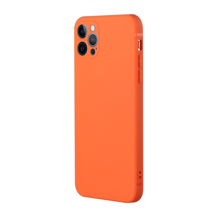 Silikónový kryt pre iPhone 15 Pro - oranžový