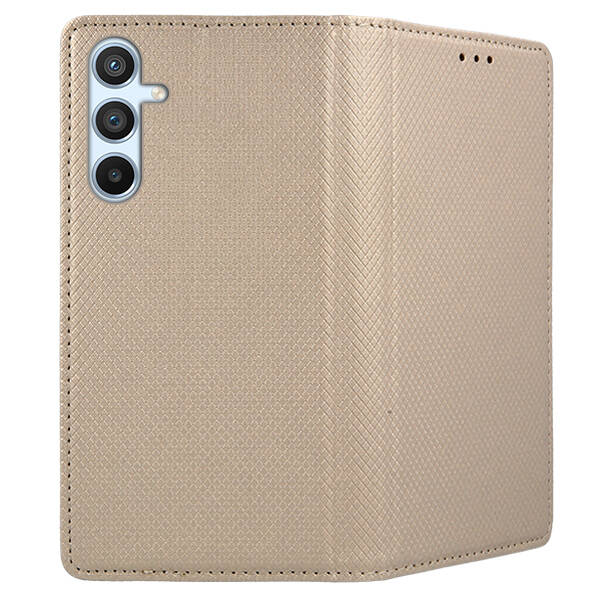 Knižkové puzdro pre Samsung Galaxy S23 FE - SMART MAGNET zlaté