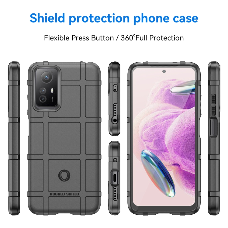 SKLO + PUZDRO 2v1 pre Xiaomi Redmi Note 12S - Tvrdené COVERAGE čierne