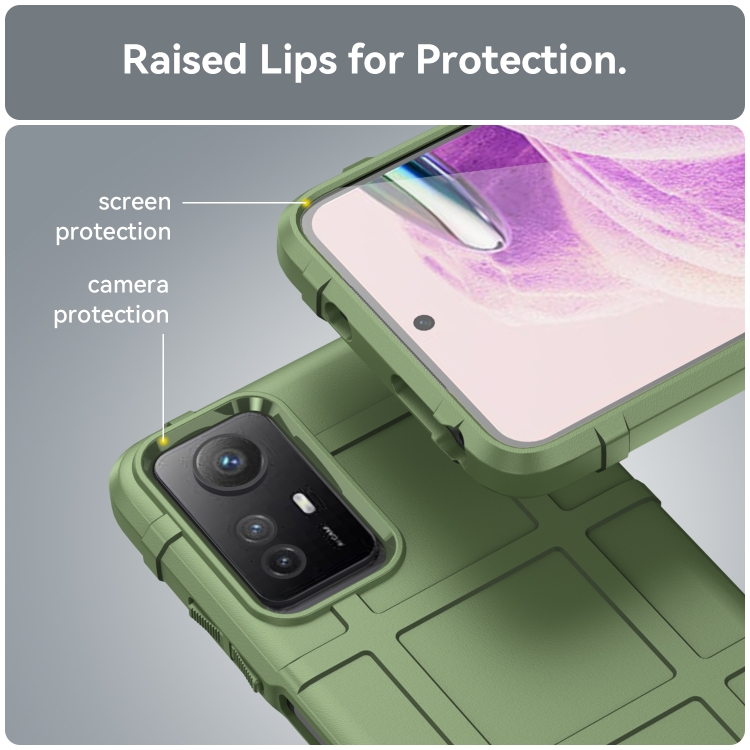 Tvrdený kryt pre Xiaomi Redmi Note 12S - COVERAGE zelený