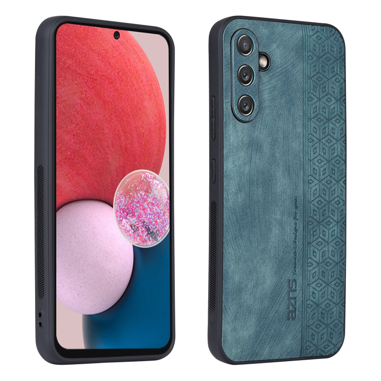SKLO + PUZDRO 2v1 pre Samsung Galaxy A34 5G - Zadný EMBOSSED zelený