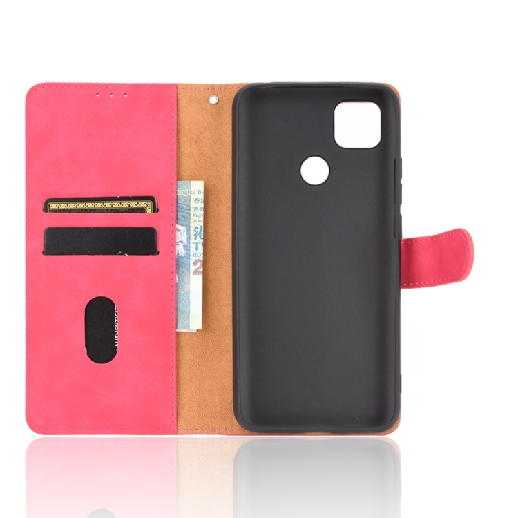 Knižkové puzdro pre Xiaomi Redmi 9C - Knižkové SOLID ružové