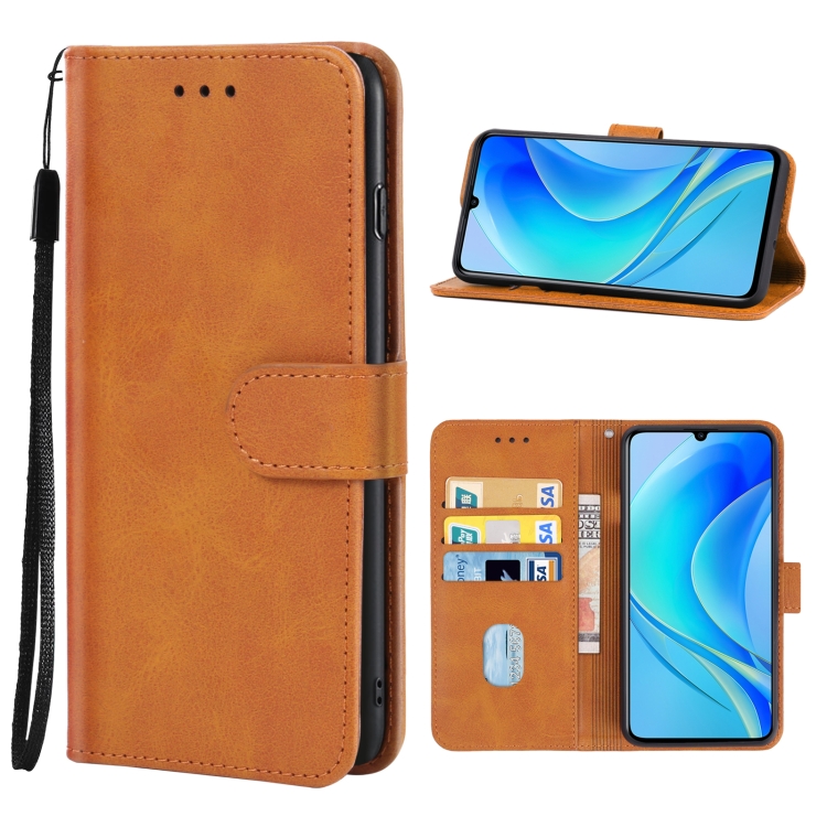 Knižkové puzdro pre Huawei Nova Y70 - Solid hnedé