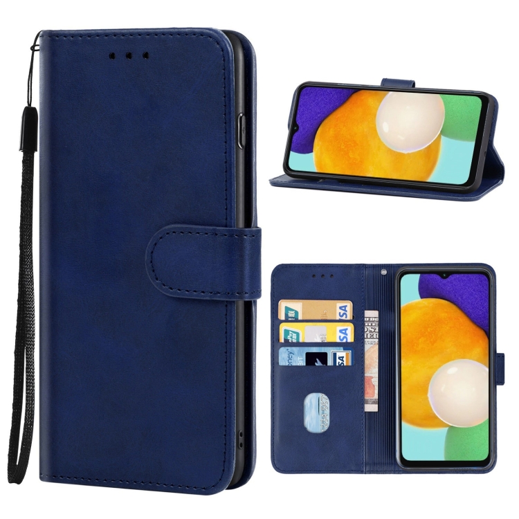 Knižkové puzdro pre Samsung Galaxy A13 5G / A04s - SOLID modré