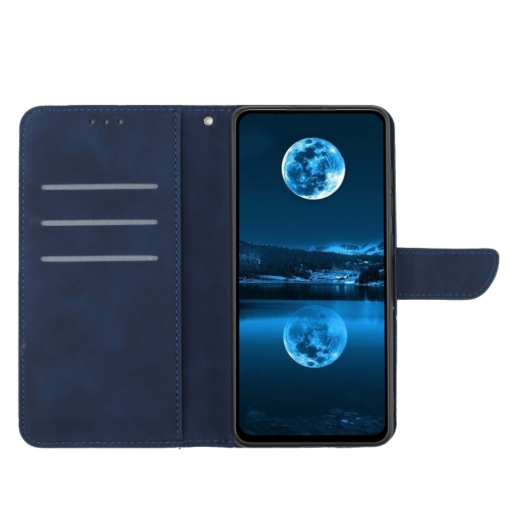 SKLO + PUZDRO 2v1 pre Xiaomi Redmi Note 11 Pro / 11 Pro 5G - Knižkové STI modré