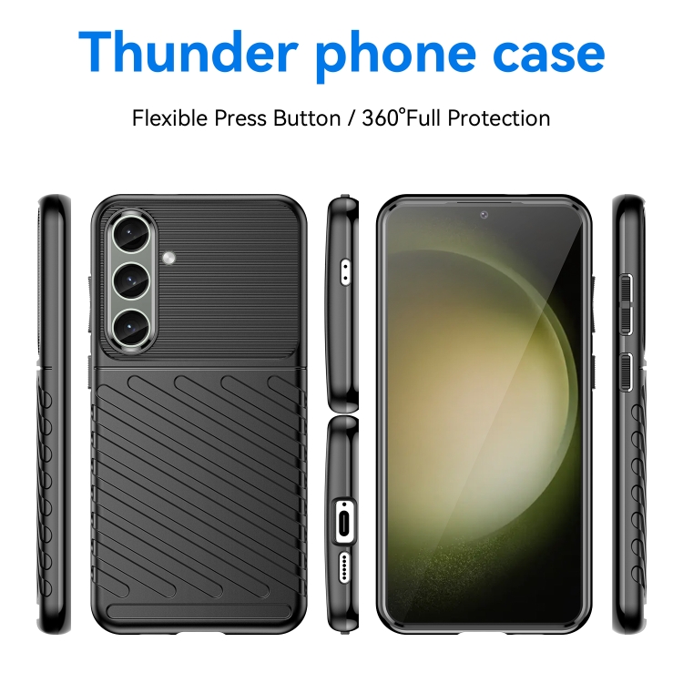 Zadný kryt pre Samsung Galaxy S24 Plus 5G - THUNDER čierny