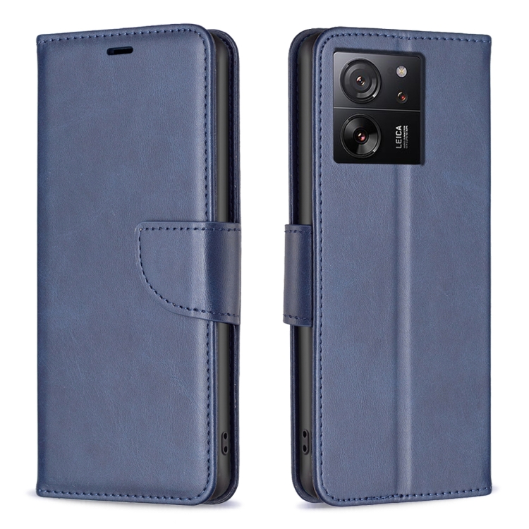 SKLO + PUZDRO 2v1 pre Xiaomi 13T / 13T Pro - Knižkové puzdro SOLID modré
