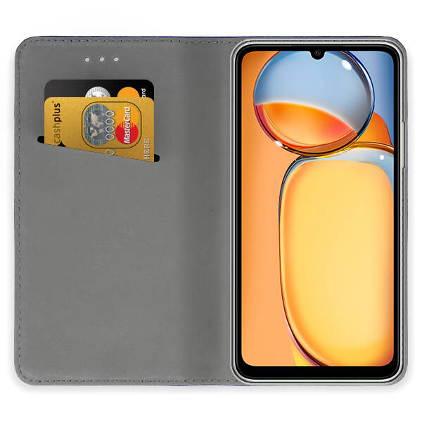 Knižkové puzdro pre Honor X6a - SMART MAGNETIC bordové