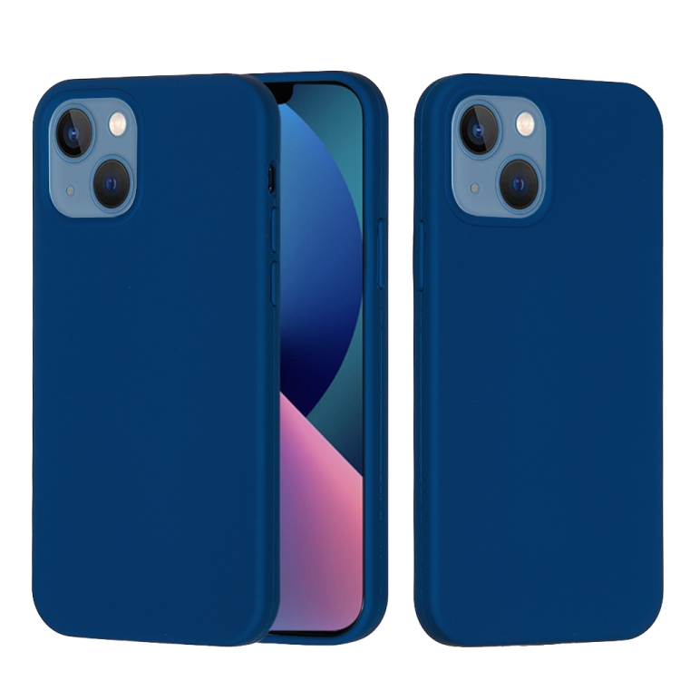Silikónový kryt pre Apple iPhone 14 Plus - modrý