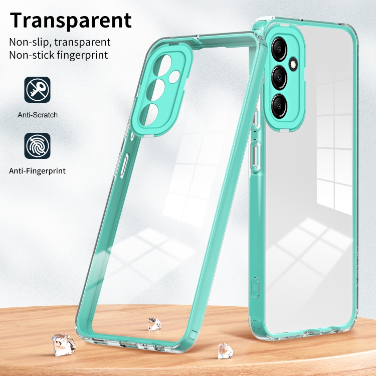 FRAME Zadný kryt pre Samsung Galaxy A25 5G - zelený