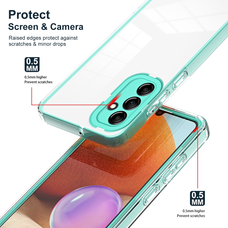 FRAME Zadný kryt pre Samsung Galaxy A25 5G - zelený