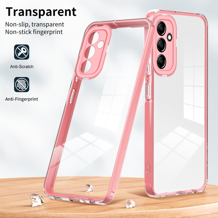 FRAME Zadný kryt pre Samsung Galaxy A25 5G - ružový