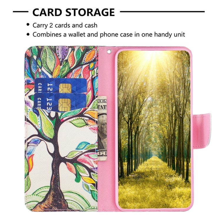 SKLO + PUZDRO 2v1 pre Motorola Moto G34 5G - Knižkové puzdro INK Tree