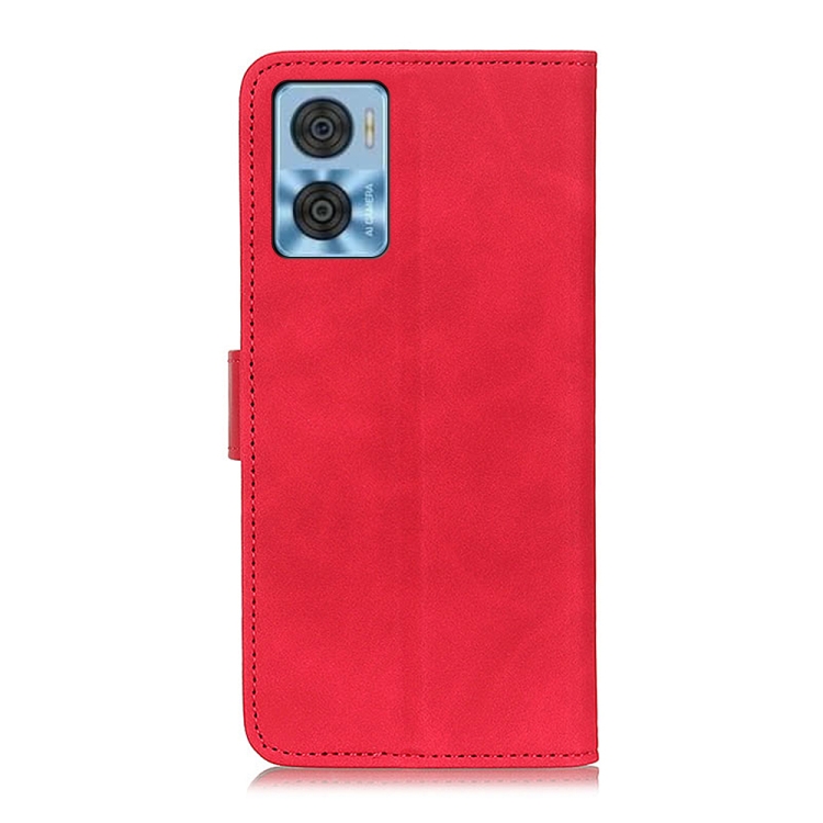 Knižkové puzdro pre Motorola Moto E22 / E22i - KHAZNEH červené