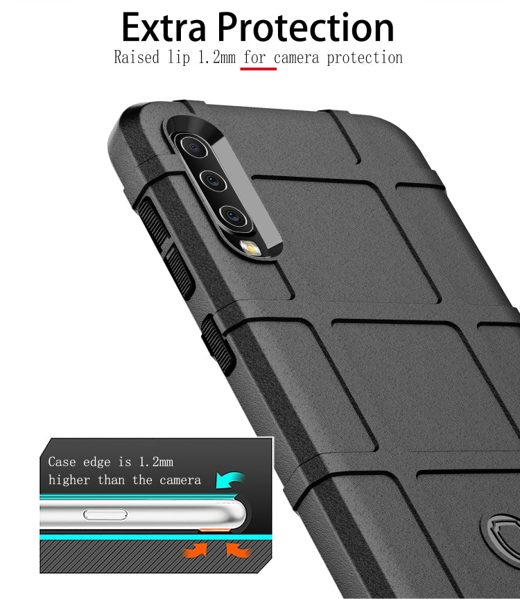 RUGGED Zadný kryt pre Samsung Galaxy A50 - čierny