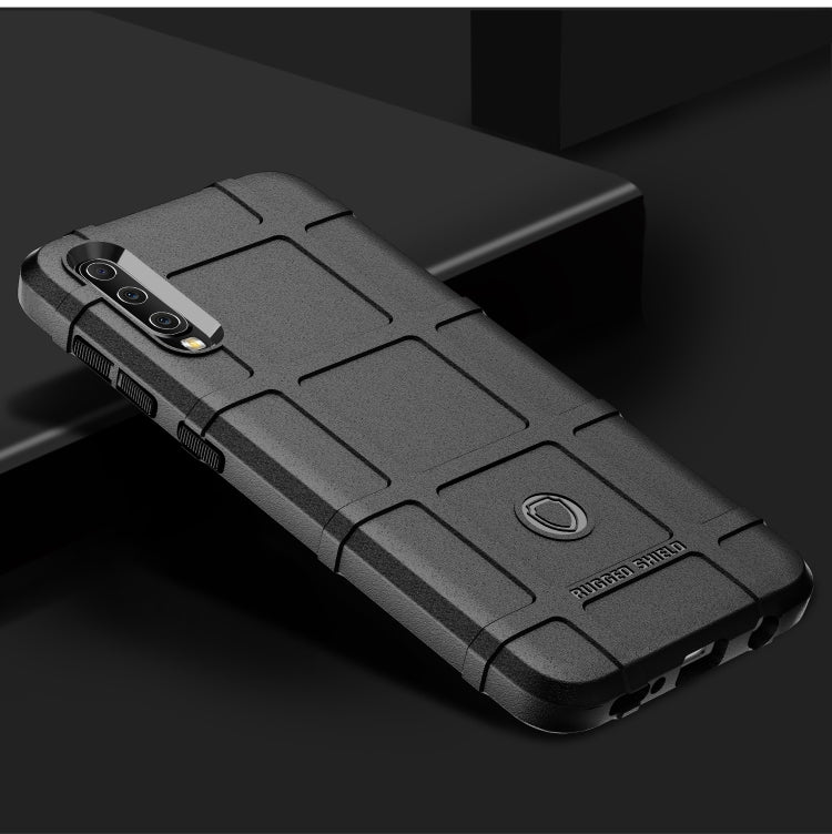 RUGGED Zadný kryt pre Samsung Galaxy A50 - čierny