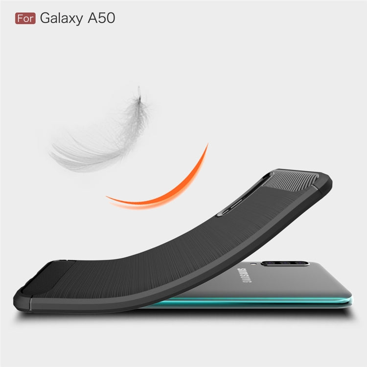 CARBON Zadný obal pre Samsung Galaxy A50 - čierny