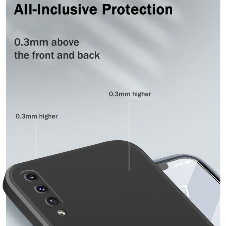 MATT Silikónový obal pre Samsung Galaxy A50 - zelený