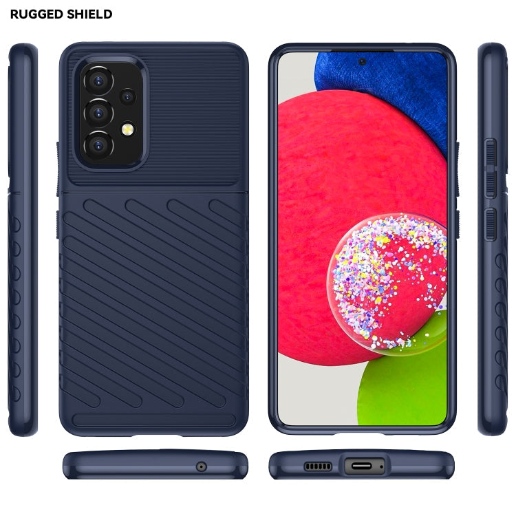 THUNDER Ochranný kryt pre Samsung Galaxy A53 5G - modrý