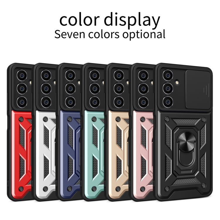 SLIDING Tvrdený kryt pre Samsung Galaxy A05s - ružový