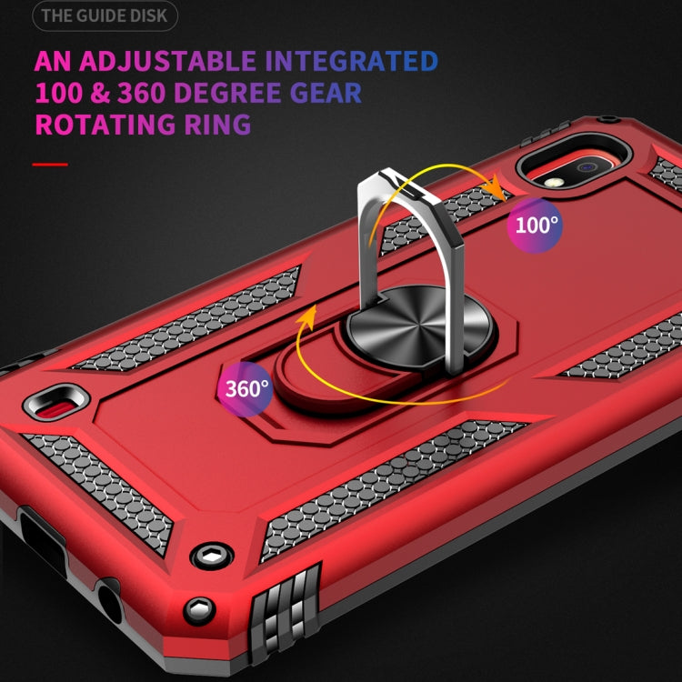 RING ARMOR Tvrdený kryt pre Samsung Galaxy A10 - modrý