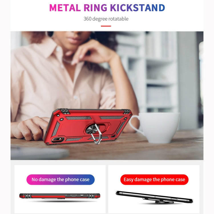RING ARMOR Tvrdený kryt pre Samsung Galaxy A10 - modrý