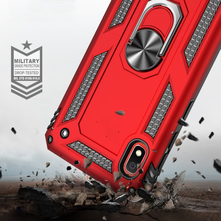 RING ARMOR Tvrdený kryt pre Samsung Galaxy A10 - zlatý