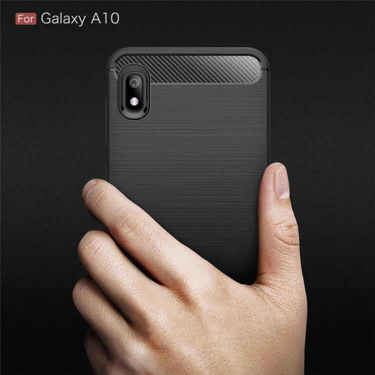 CARBON Zadný obal pre Samsung Galaxy A10 - čierny