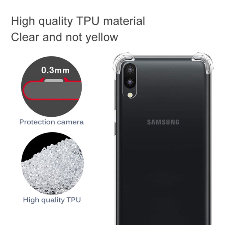 TRANSPARENTNÝ Silikónový obal pre Samsung Galaxy A10 - priesvitný