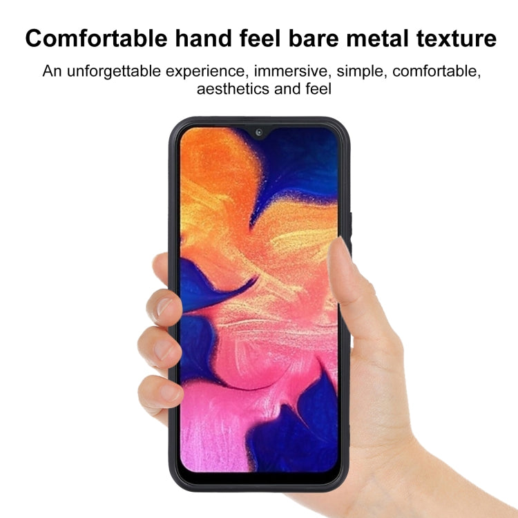 MATT Silikónový obal pre Samsung Galaxy A10 - čierny