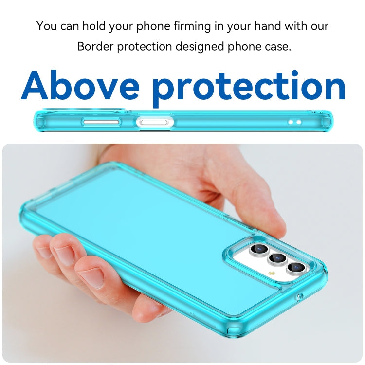 CANDY Zadný obal pre Samsung Galaxy A13 4G - modrý