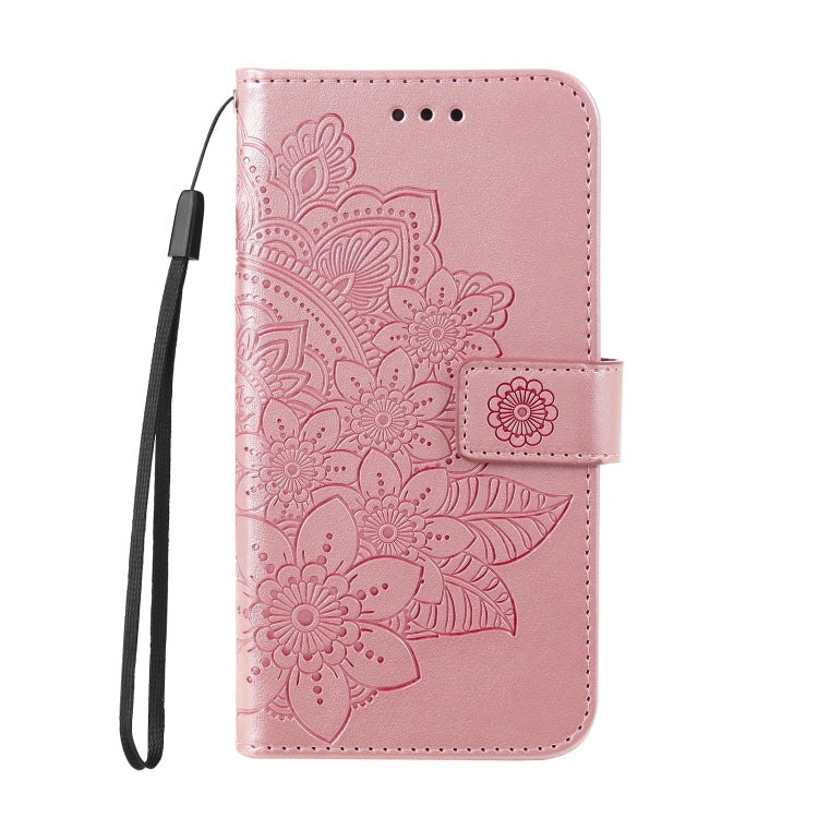 FLOWER Knižkové puzdro pre Samsung Galaxy A13 5G / A04s - ružové