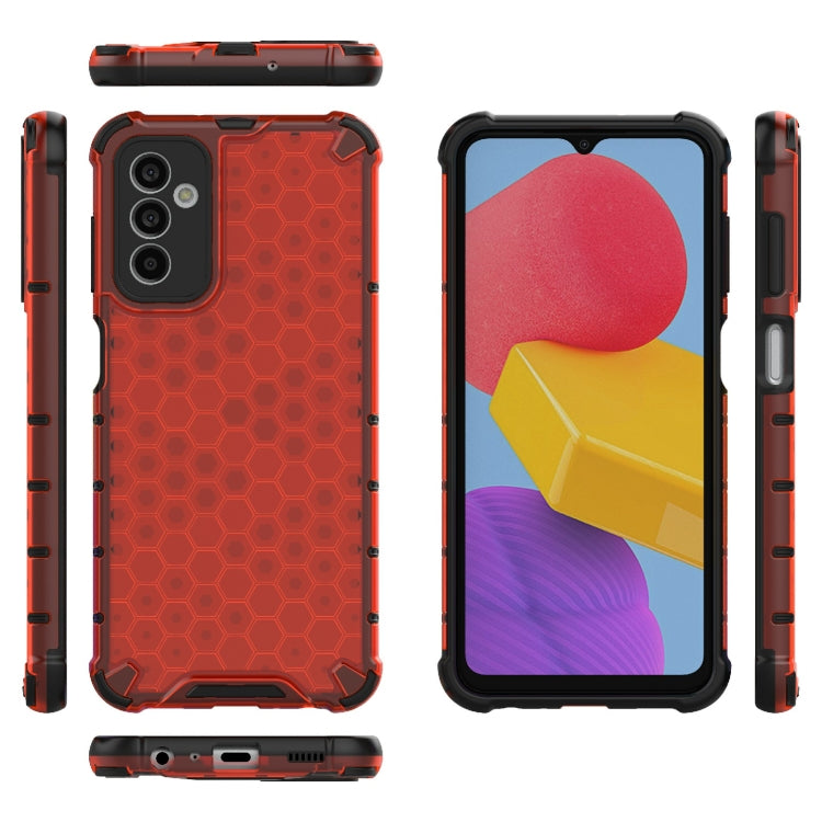 HONEYCOMB Tvrdený kryt pre Samsung Galaxy A13 5G / A04s - červený
