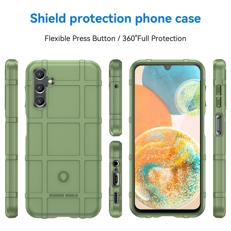 RUGGED Zadný kryt pre Samsung Galaxy A14 / A14 5G - zelený