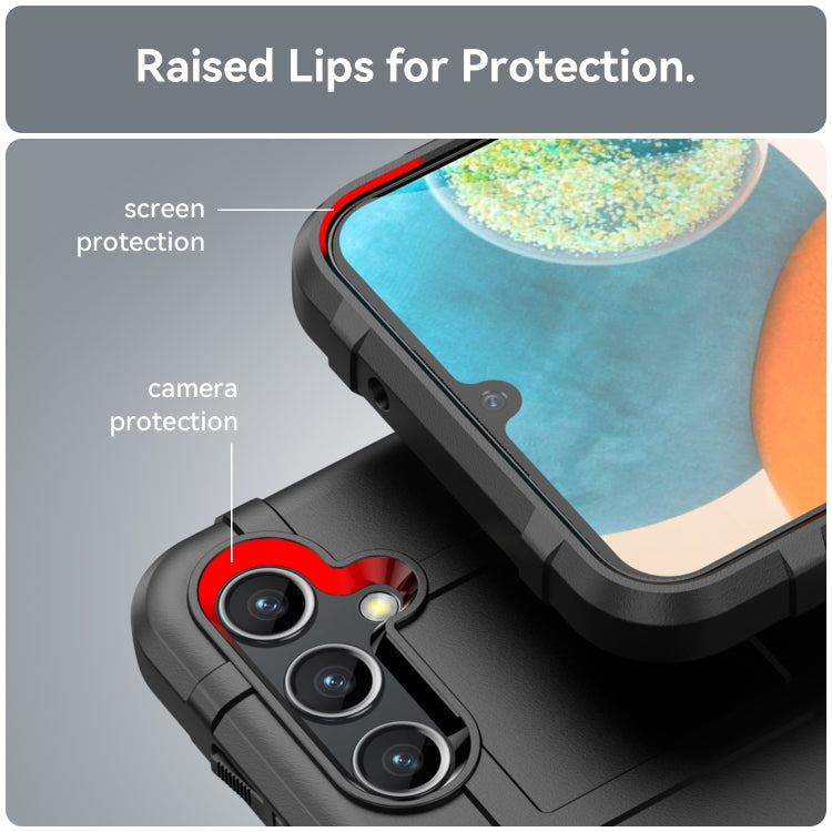 RUGGED Zadný kryt pre Samsung Galaxy A14 / A14 5G - čierny