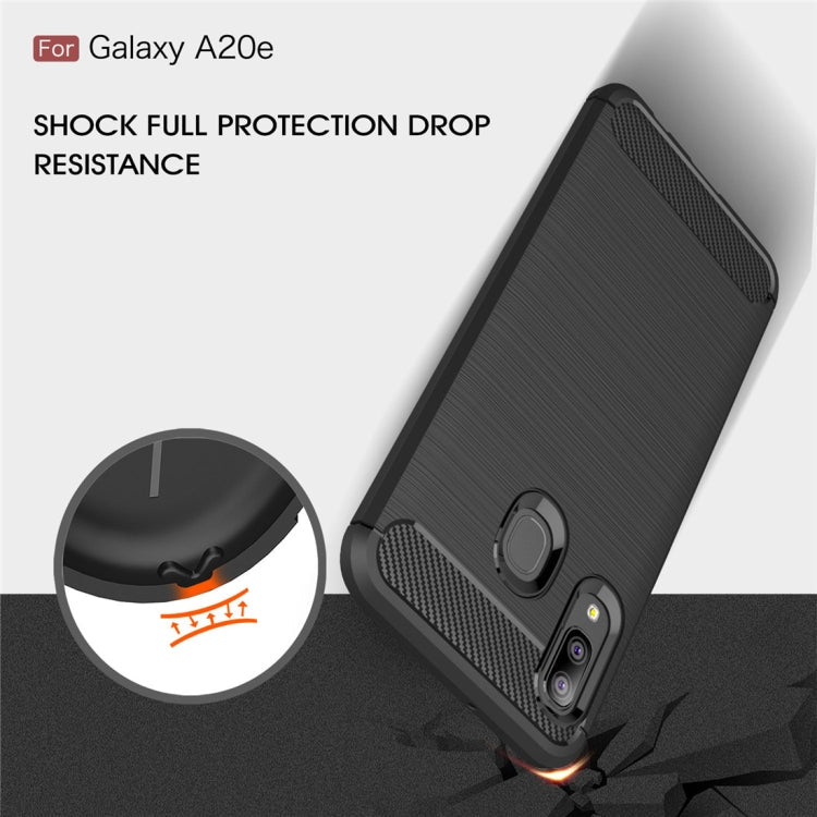 CARBON Zadný obal pre Samsung Galaxy A20e - modrý