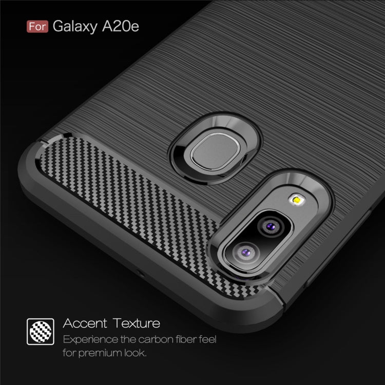 CARBON Zadný obal pre Samsung Galaxy A20e - čierny