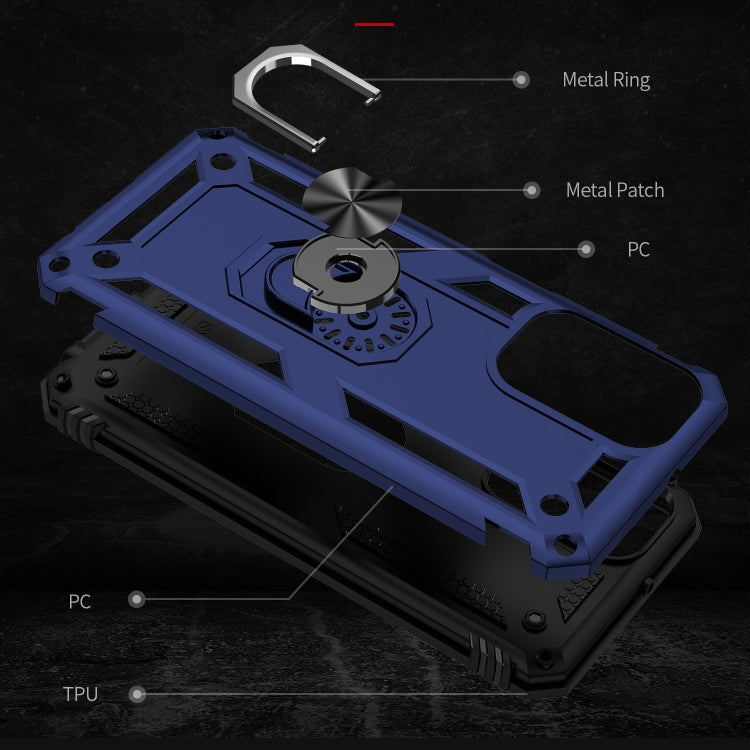 RING ARMOR Tvrdený kryt pre Samsung Galaxy A23 / A23 5G - modrý