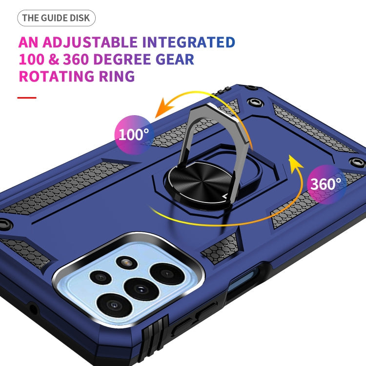 RING ARMOR Tvrdený kryt pre Samsung Galaxy A23 / A23 5G - modrý